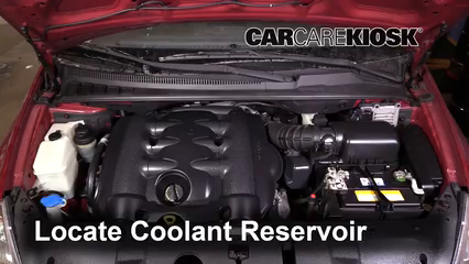 2009 Kia Sedona LX 3.8L V6 Coolant (Antifreeze) Fix Leaks